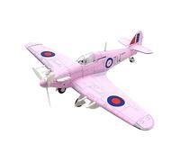 ICDKOYK Experience Thrill Of Assembling Educational Materials Airplane Model Kits DIY 1/48 Hobby Airplane Is Beautiful And Unique 3D Puzzle Plane Model Kits Is Adults Kids To Build, pink, 24x18cm