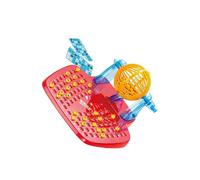 ICDKOYK Family Bingo Lotto Game Exciting Bingo Chips Master Board Machine Fun For Everyone Long Term Family Lotto Game Size Is 10.63inx4.33inx10.63in Traditional Set Parent Child Games