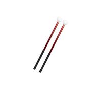 ICDKOYK Felt Head Timpani Mallet Stick Drum Hammer Set Lightweight Durable Aluminum Alloy Timpani Sticks Musicians Of All Levels Drum Mallets Set Multipurpose Practical, red, 39.7x3.6x1.5cm