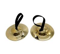 ICDKOYK Finger Cymbals Hand Cymbals Crash Cymbal For Kids Drum Set Learning Experience With Mini Copper Handheld Finger Kids Mini Copper Handheld, 5.2cm