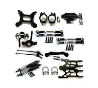ICDKOYK Front Shock Tower Front Lower Arm For AXIAL 1/10 90026 Exquisite Front Lower Arm For AXIAL 1/10 90026 Made To Endure, black