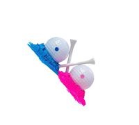 ICDKOYK Gender Reveal Golf Balls Exciting Fun Baby Reveal Idea With Visible Markings For Unique Celebrations And Parties Supplies Golf Themed Exploding Balls Baby Idea