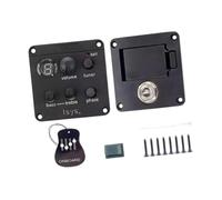 ICDKOYK Guitar Equalizer Pickup Acoustic Guitar Pickup EQ Preamp System Sound At Gigs Live Performances Unit Is Sturdy Yet Lightweight. Onboard Size Measures 51x 51mm While Plate Measures 48.8x48.9mm