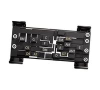 ICDKOYK Guitar Trainer Guitar Learning Tools Simplified Playing Automatic Conversion Protects Fingers Enjoy Effortless Music Folk Learning Assisted Attachment, Black