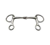 ICDKOYK Horse Hooks Chain Roller H Shape Stainless Steel Cheeks Training Equipment Excellent Control And Precision For Riders Cheeks Training Equipment Rustproof Horse Riding