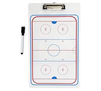 ICDKOYK Ice Hockey Board Coaching With Marker Pen Waterproof Coaching Tools For Effective Strategic Planning And Training Sessions Portable Clear Print Easy Writing And Wiping Off