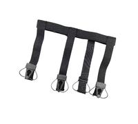 ICDKOYK Ice Hockey Protective Pants Designed With Low Temperature Resistant Rubber Hooks Providing Enhanced Stability While Playing Outside Professional Hockey Garter Supporter, Black, L