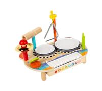 ICDKOYK Kids Drum Set Gifts For Children 3 To 6 Years Old Introducing Fine Motor Skills Development Through Playful Music Toys Educational Musical Toy Preschool Music Kits