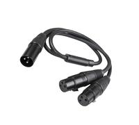ICDKOYK Microphone Audio Cable Male To 3 Pin XLR Male Adapter Shielded Cable With Strong Interference Resistance XLR Connector Microphone Stereo Audio Line 3 Pin Mini Converter