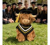 ICDKOYK Mini Cow Plush Realistic Soft Long Hair Lightweight Portable Cute Home Decor Super Soft Long Hair Cute Cow Doll