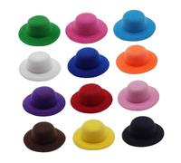 ICDKOYK Miniature Doll Hat Cute Doll Hats Mini Hats Ornaments Hat Crafting Choice For Unique Gifts And Lovers Cute Mini Ornaments Kids Gifts