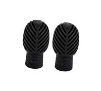 ICDKOYK Mute Drum Head Drumstick Dampeners Drum Mute Practice Tips Quiet Drummers At Home Studio Studio Snare Head Musical Instrument Accessoy Replacement, Black, 17x32mm