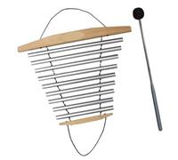 ICDKOYK Outdoor Meditation Percussion Bowl With Mallet And Meditation Chimes To Tranquility And Focus Easily Move Approach To Person So Body Feel Bowl Sound For Yoga, 9 Tones Thickened