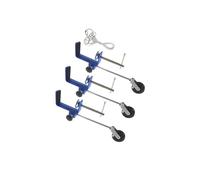 ICDKOYK Physics Experiment Kit Support Rod Fixed Pulley Teaching Tool Mechanics Demonstration Set For Students Mechanics Decomposition Synthesis Experiment Tool