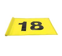 ICDKOYK Premium Nylon Golf Putting Green Flag And Golf Marker Flag Lightweight Tear Resistant For Training Aid Target Practice Professional
