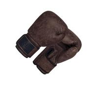 ICDKOYK Professional Boxing Gloves Women Men PU Leather Comfortable Sparring Gloves Boxing Training Daily Workout Sessions Punching Sparring Karate Muay Thai, Dark Brown 12oz, 36x15x13.5cm