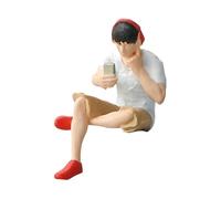 ICDKOYK Professional Miniature Figure 1/64 Models People Figures Landscape Decoration And Accessories Fairy Gardens 1/64 Models People Figures Resin Dollhouse Model