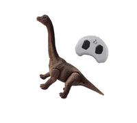 ICDKOYK Realistic Kids RC Dinosaur with Educational Roaring Sounds and 360 Rotation Stunt, Brachiosaurus