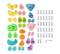 ICDKOYK Rock Climbing Wall Grips Children Develop Skills And Foster Physical Activity In Safe Environment Balance Tree Climbing Holds For Climber Course Training