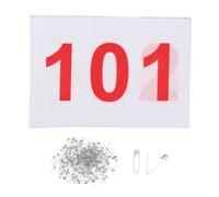 ICDKOYK Running Numbers Bibs Races Athlete Bib Numbers Multi Sport Activities And School Sports Days Making Good Choice For Athletes. Package Includes 100 Individual Number Bibs, 101 to 200