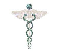 ICDKOYK Safe Guitar Note Stickers Learn Guitar Tabs Beginner Cover Original Dot Marks Music Decor Accessory Durable. Sticker Made Of PVC Inlay Sticker Guitars Fretboard Stickers, Angel Scepter