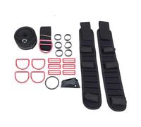 ICDKOYK Scuba Diving Backplate Kit Replacement Portable Lightweight Rubber Rings Durable Nylon Strap Scuba Diving Backplate Kit Is Made Of High Nylon And Stainless Steel, Red