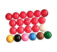 ICDKOYK Snooker Balls Set 2 1/16 For Pool Table Round Billiard Balls Playing Experience For Practice Or Playing Game. British Billiard Official Game Ball Accessories
