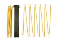 ICDKOYK Tent Pole Set Portable Tent Pole | No More Lost Parts With Foldable Fiberglass Poles Fit Three And Four Person Tents For Camping And Hiking Equipment
