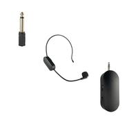 ICDKOYK Wireless Headset System Speaker Wireless Connectivity For Dynamic Presentations Lectures Performances Head Mic Speaker System Speakers PA Headset Mic And Handheld 2 In 1 Speakers