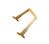 ICDKOYK Wooden Chime Stand Meditation Yoga Display Stand Easy Assembly Simple Setup For Tabla And Gong Uses Not Easily Fall Down Chime Gong Target Is Suitable For Tabletops