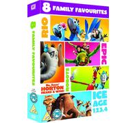 Blue Sky Studios 8 Film Collection Epic, Horton Hears A Who, Ice Age, Ice Age 2,