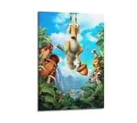 Ice Age Characters in Jungle Poster Poster Decorative Painting Canvas Wall Posters And Art Picture Print Modern Family Bedroom Decor Posters 24x36inch(60x90cm)
