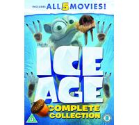 ICE AGE COMPLETE 5 MOVIE COLLECTION DVD PART 1 2 3 4 5 UK ORIGINAL FILM RELEASE
