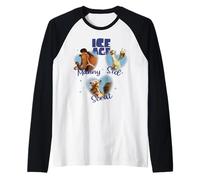 Ice Age Heart Raglan Baseball Tee