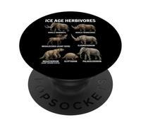 Ice Age Herbivores Prehistoric Mammals Paleontology PopSockets Adhesive PopGrip