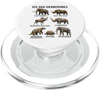 Ice Age Herbivores Prehistoric Mammals Paleontology PopSockets PopGrip for MagSafe
