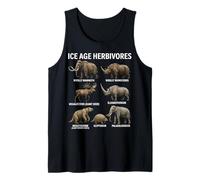 Ice Age Herbivores Prehistoric Mammals Paleontology Tank Top