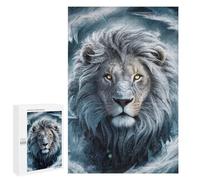 Ice Age Lion Challenging Puzzle for Adults, 1000 PCS - Winter Activity Gift - to Assemble, Frame And Display
