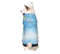 Ice and Snow World Dog Hoodie for Small, Soft Breathable, Pet Clothes for Small