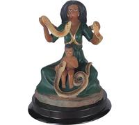 ICE ARMOR 5" H Santa Martha The Dominadora Statue Lady Holy Figurine Statue Decoration Office Desk/Home/Living Room/Table Decor, Perfect House Warming Gifts for New Home