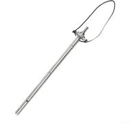 Ice Auger Extension Rod with Optimized Length for Standing Operation and Threaded End Connection for Quick Assembly (18mm)