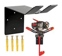 Ice Auger Storage Rack | Vertical Wall Mount Tool Holder Equipment,Ice Auger Storage Bracket | for Cable Hose Management Garden Outdoor Indoor