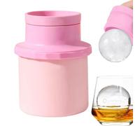 Ice Ball Maker, 2-in-1 Silicone Freezer Cup with Freezer Maker Function, Ice Ball Mould Made of Silicone, for Outdoor, Camping, Picnic, Party and Family Gatherings as well as for the Home Bar and the