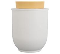 Ice Ball Maker Form | 2 Large Spheres for Cocktails/Coffee/Whiskey | Multi Layer Insulation Design, Leak Proof & Easy Release (Yellow)
