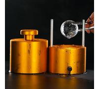 Ice Ball Maker Mold, 6.5cm Sphere Ice Molds, No Electricity Required, Thermally Conductive Clear Ice Maker for Cocktails, Whiskey, Bourbon, Scotch