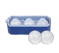 Ice Ball Mold - Reusable Easy Release Freezer,Ice Ball Maker Freezer Molds,for Whiskey Cocktails Wine Coffee Juice Milk Water Home Kitchen Fridge Restaurant Camping