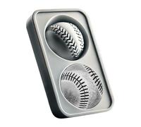 Ice Ball Mould and Maker - Silicone Baseball Kitchen Aid | Round Shaper - For Whiskey, Cocktails, Tea, Coffee, Home, Outdoor, Camping, Picnic, Party