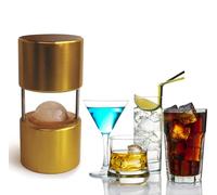 Ice Ball Press, 30mm Ice Ball Maker, Aircraft Al Alloy Ice Ball Press Kit, Premiun Ice Press, Clear Ice Cube Maker Machine, for Bartenders and Home Bar