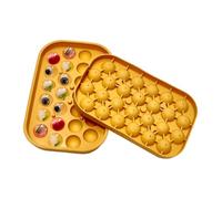 Ice Ball Tray, Flexible Easy Release Ice Sphere Mold, 26 Grid Silicone Iced Ball Maker with Finish Smooth, Food Grade Iced Making Accessory, Cocktail Coffee Juice Bourbon for Homemade Drinks