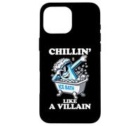 Ice Bath Chillin' Like A Villain Cold Plunge Cold Exposure Case for iPhone 16 Pro Max